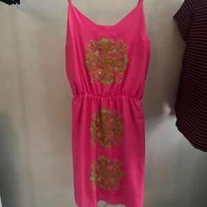 Lilly Pulitzer Pink and Green dress